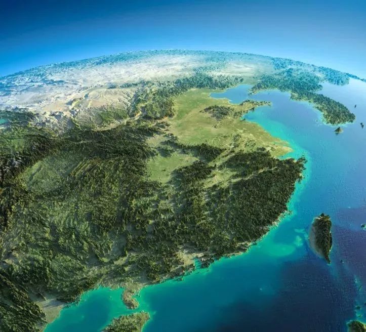 中国三维地图立体卫星高清地图，中国三维地图高清版大图