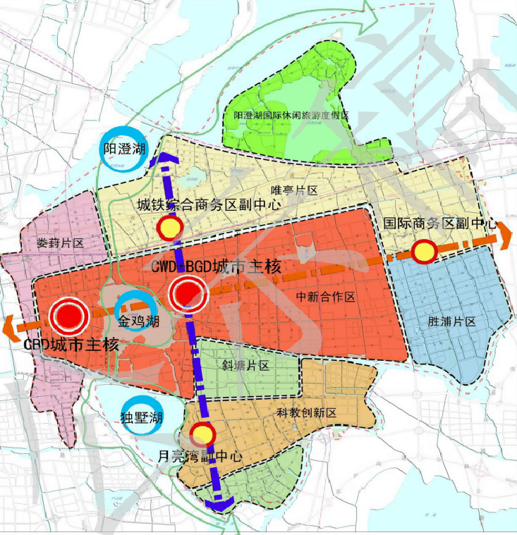 城市的几大功能区划，城市的功能分区有哪些