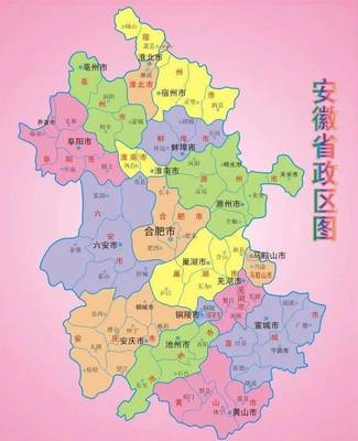 安徽地图全图高清版图，安徽地图全图高清版图片