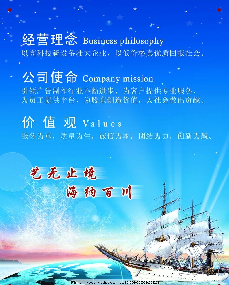 公司的经营理念是什么，经营理念的句子