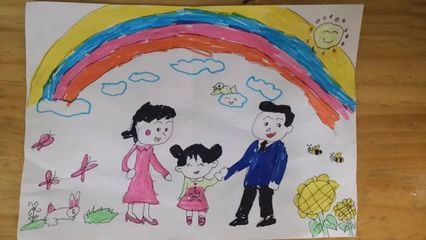 幼儿园5-6岁儿童画，幼儿园56岁儿童画春天