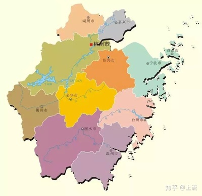 杭州在中国地图的位置，杭州在中国地图上哪个位置