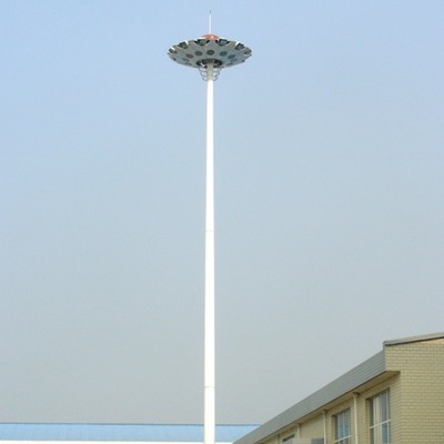 太阳能高杆灯路灯图片，太阳能路灯杆高度