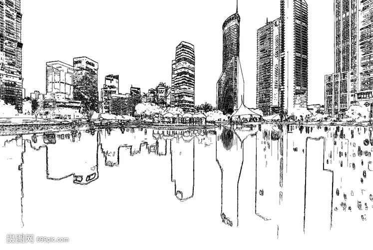 城市怎么画的照片，城市如何画