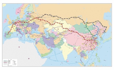 中欧班列的详细路线图，中欧班列最新进展