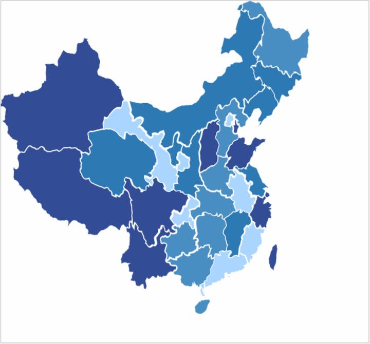 中国地图省份空白图，中国地图省级行政区空白图