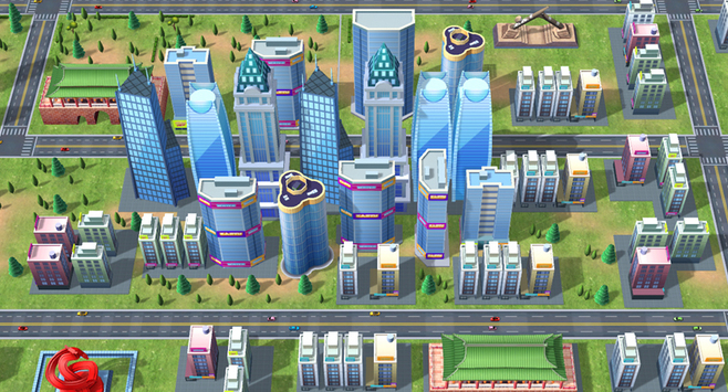 模拟城市摆放平面图，模拟城市如何布置