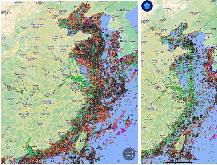 中国沿海地图全图可放大，中国沿海海图大全