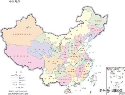中国地图各省市分布图清晰，中国地图详细到城市