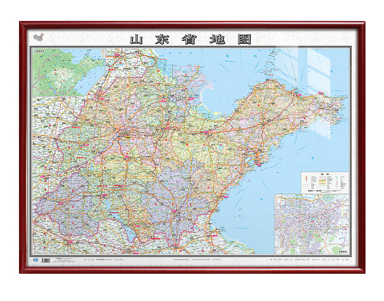山东省地图2023全新版，山东省地图2020