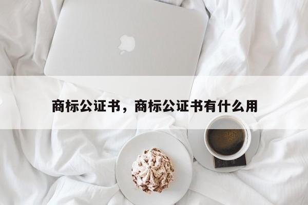 商标公证书，商标公证书有什么用