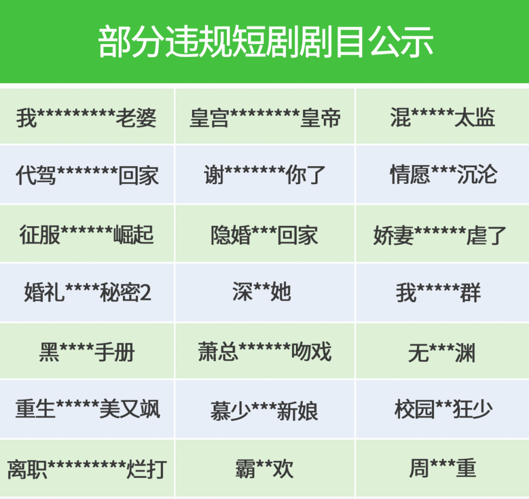 微信最新公告：这类剧目，全部下架！