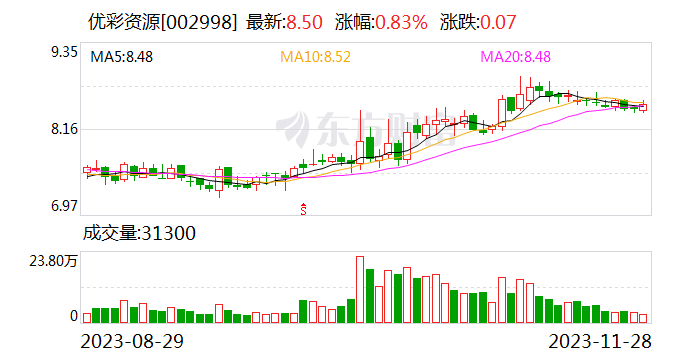 优彩资源：拟投资设立全资子公司并完成工商登记