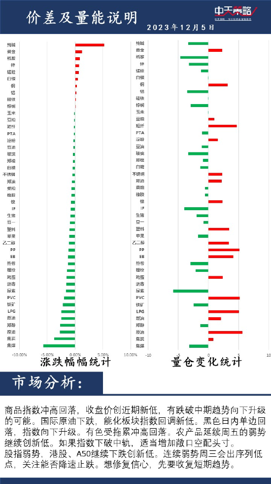 中天策略:12月5日市场分析