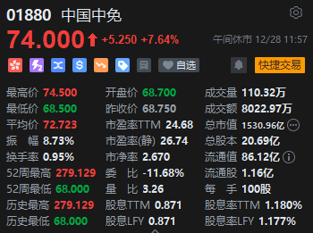 午评：恒指涨1.51% 科指涨2.07%锂业股涨幅居前