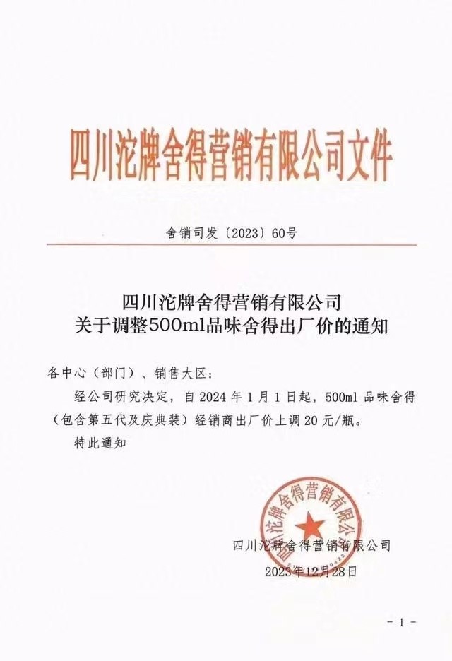 旗下白酒会涨价吗？泸州老窖、洋河、汾酒董秘办均称未接到将要涨价的信息